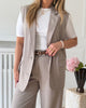 Only Linda SL Oversize Vest Fungi Melange
