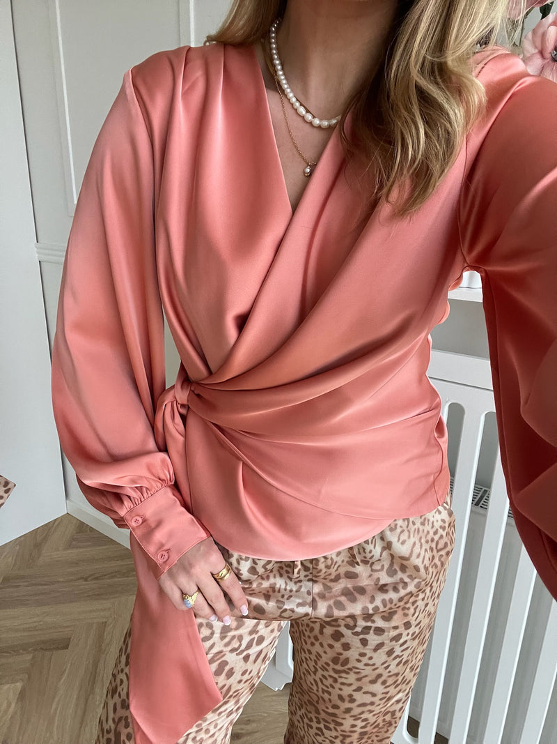 Karmamia Copenhagen Ines Bluse Semi Rich Peach