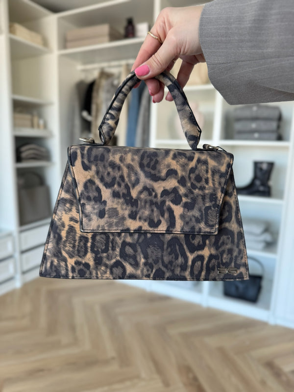 Gestuz Harvey P Taske Leopard Print Leather