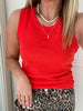 Ivy Copenhagen Rita Tank Top Flame Red