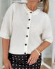 MSCH Copenhagen Jinie 2/4 Hope Cardigan Egret