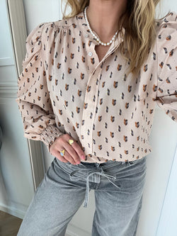 Co'Couture Direction Bluse Nude