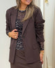 Object Lisa LO Blazer Seal Brown NOA26