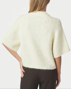 Benuta Fluffy Knit Cardigan Light Yellow fra Neo Noir, gul cardigan
