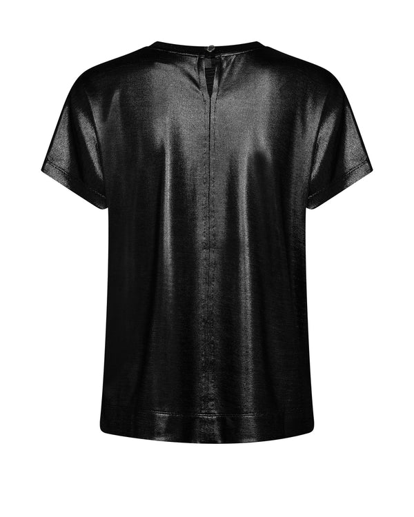 Mos Mosh Nivola Foil T-shirt Black
