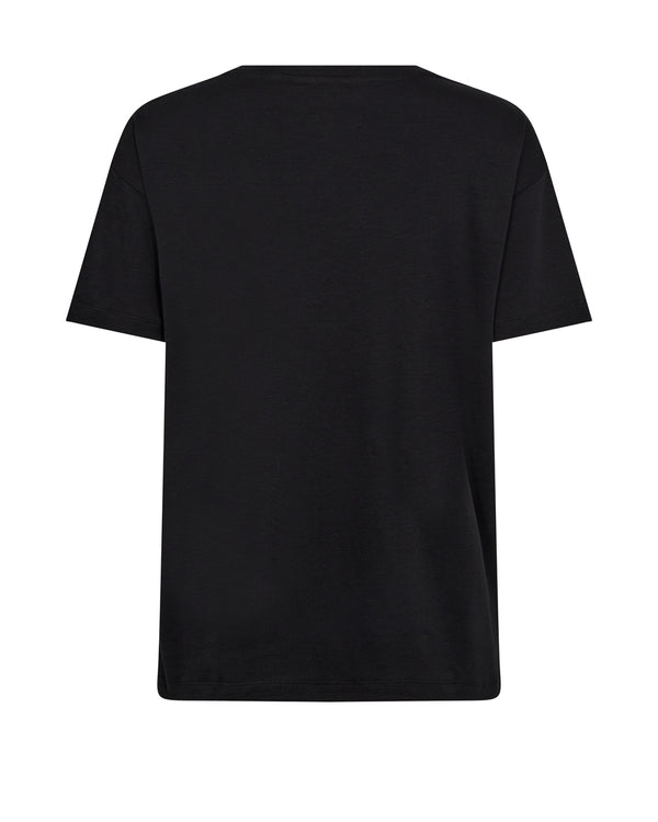 Mos Mosh Corrin O-SS Glam T-shirt Black