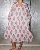 Sissel Edelbo Lara Kjole Blush Pink, sød lyserød kjole