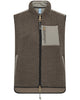 Mos Mosh Rowe Eli Teddy Vest Dusty Olive