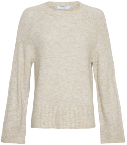 MSCH Copenhagen Ceara Hope Raglan Pullover Oatmeal Melange