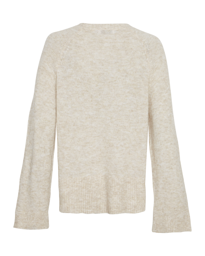 MSCH Copenhagen Ceara Hope Raglan Pullover Oatmeal Melange