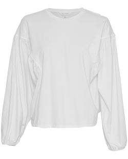 MSCH Copenhagen Nadaline Bluse Bright White