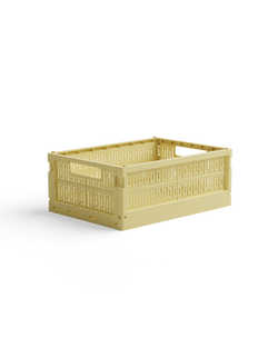Made Crate Midi Foldekasse Lemon Cream