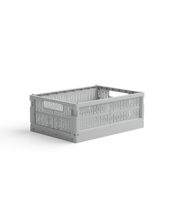 Made Crate Midi Foldekasse Misty Grey