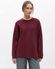 Object Reynard L/S Lo Knit Pullover Windsor Wine