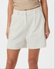 Neo Noir Sega Ramie Shorts Off White