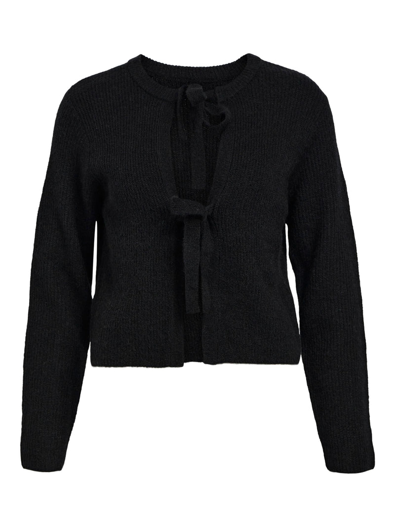 Object Parvi Strik Cardigan Black