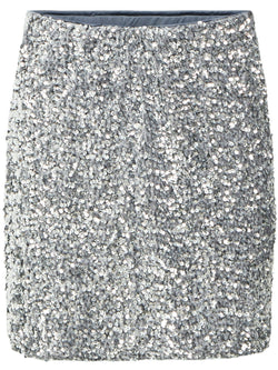 Object Kinne HW Nederdel Asphalt/Silversequins