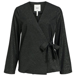 Object Evelyn Lisa LS Blazer Black Glitter