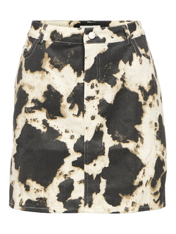 Object Montana MW Short Nederdel Black/Cloud Dancer