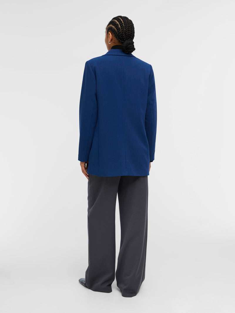 Object Sigrid L/S Blazer Estate Blue