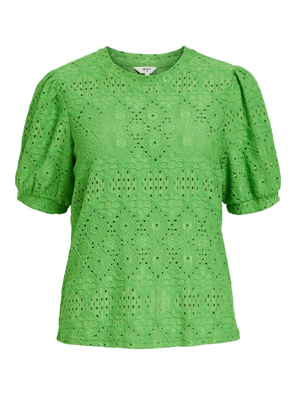 Object Feodora SS Bluse Vibrent Green
