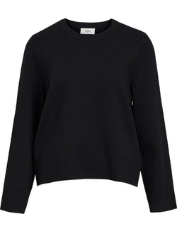 Object Reynard Square O-Neck Strik Black