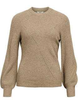 Object Ditte LS Strik Desert Taupe