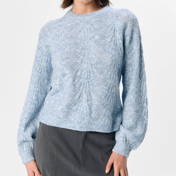 Object Flora LS Strik Cornflower Blue