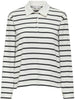 Only Sira LS Polo Bluse Night Sky Stripes