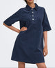 Only Gry-Nessa SS Cord Kjole Navy Blazer