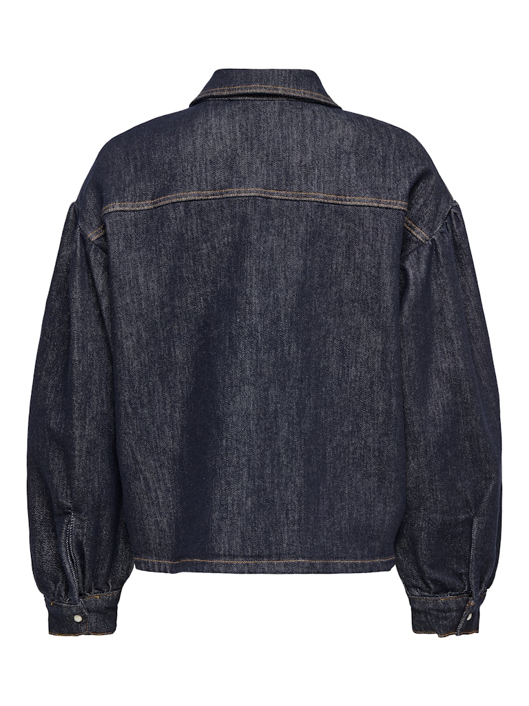 Only Norela LS Denimskjorte Dark Blue Denim