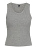 Pieces Anibi SL Bra Top Light Grey Melange