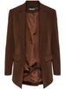 Pieces Bossy Loose Blazer Chicory Coffee