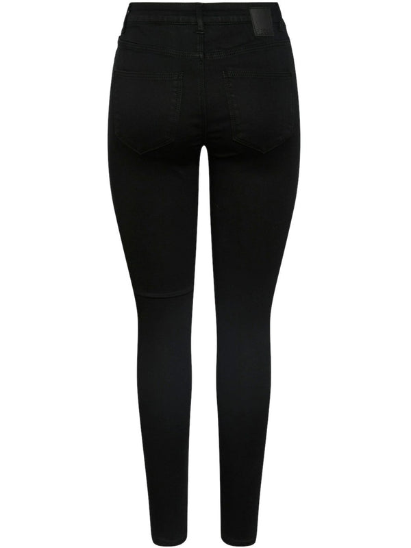 Pieces Talia MW Jeans Black