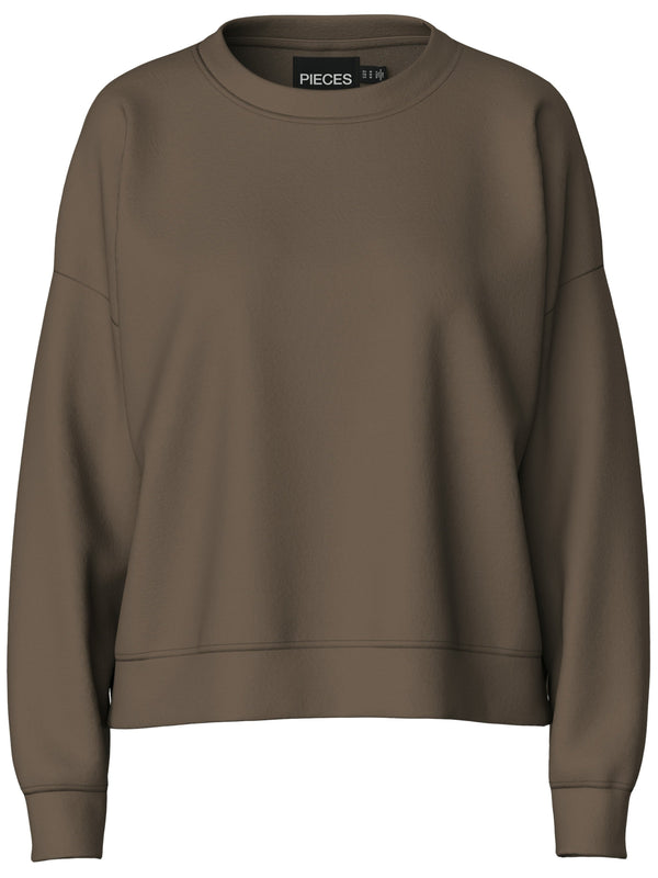 Pieces Chilli LS Sweatshirt Morel