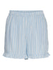 Pieces Alvina HW Shorts Blue Bell