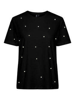 Pieces Jam SS T-shirt Black