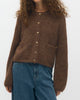 Object Saggia Re L/S Knit Cardigan Noos Carafe/Melange