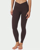 Neo Noir Sabina Wrap Leggings Chocolate Brown