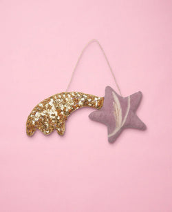 Sissel Edelbo Shooting Star Silk Juleornament