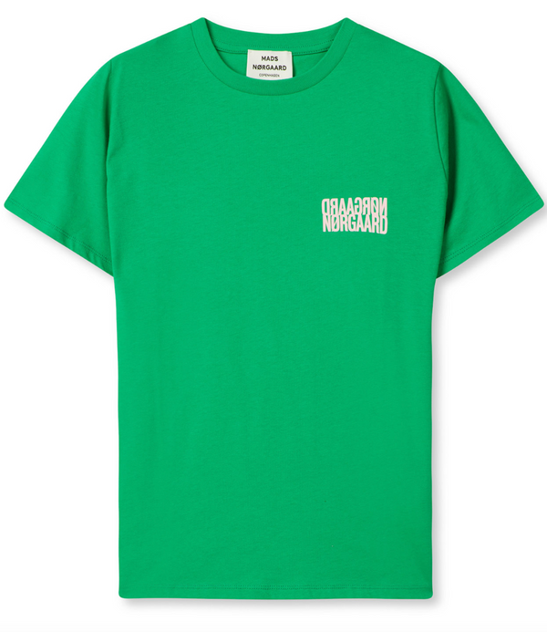 Mads Nørgaard Single Organic Trenda M T-shirt Bright Green