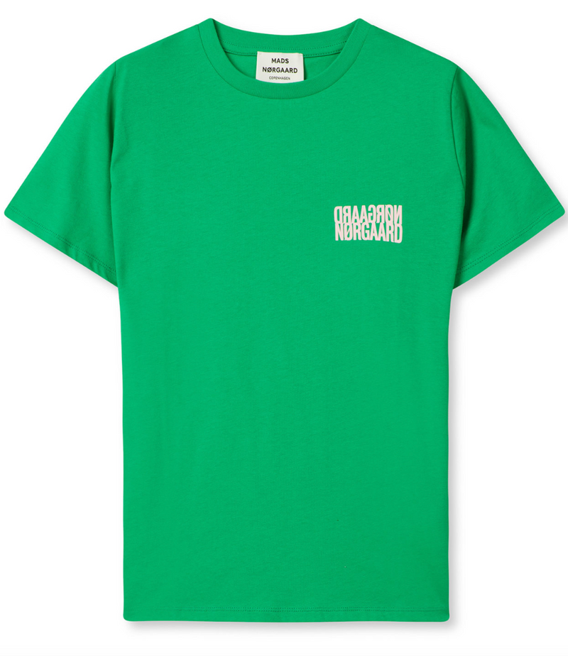 Mads Nørgaard Single Organic Trenda M T-shirt Bright Green