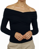 Object Levih LS Cross Over Top Black