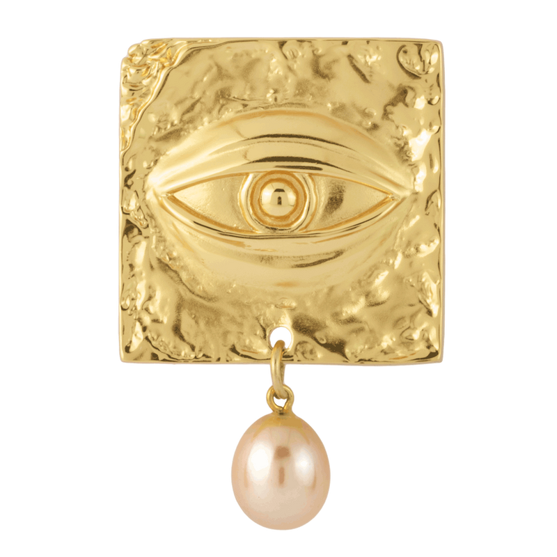 House of Vincent The Seeker Broche Gilded