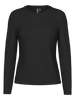 Pieces Maria LS Top Black NO26