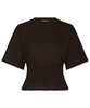 Neo Noir Dray Boxy Smock T-shirt Dark Brown (Forudbestilling lev. midt januar)