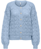 Only Nordic Life LS Structure Cardigan Cashmere Blue