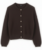 Only Isabella LS Cardigan Hot Fudge