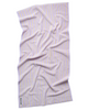 Bongusta Naram Bade Håndklæde Lilac & Neon Yellow