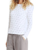 Hype The Detail Cashmere Blend LS T-shirt White